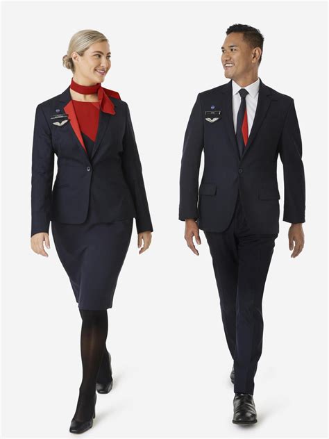 qantas ysl uniform|Qantas runway uniform.